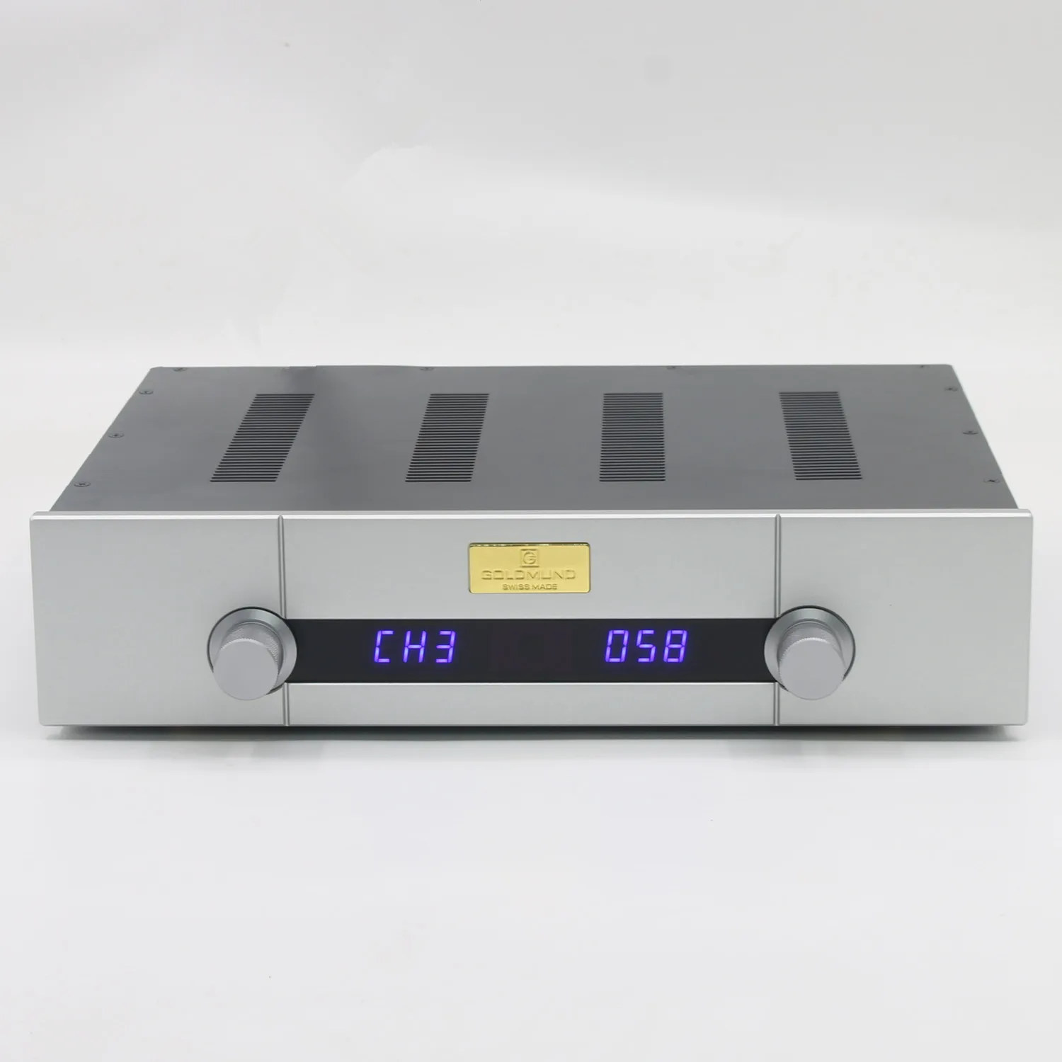 

HiFi Remote Volume Control Relay Resistance 128 Steps Balanced Preamplifier Sound Source Switching Finished Machine