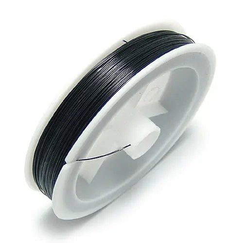 0.3MM 0.38MM 0.45MM Steel with Plastic Cover Soft Metal Wire Diy Jewelry Necklace Bracelet Making Findings Accessories