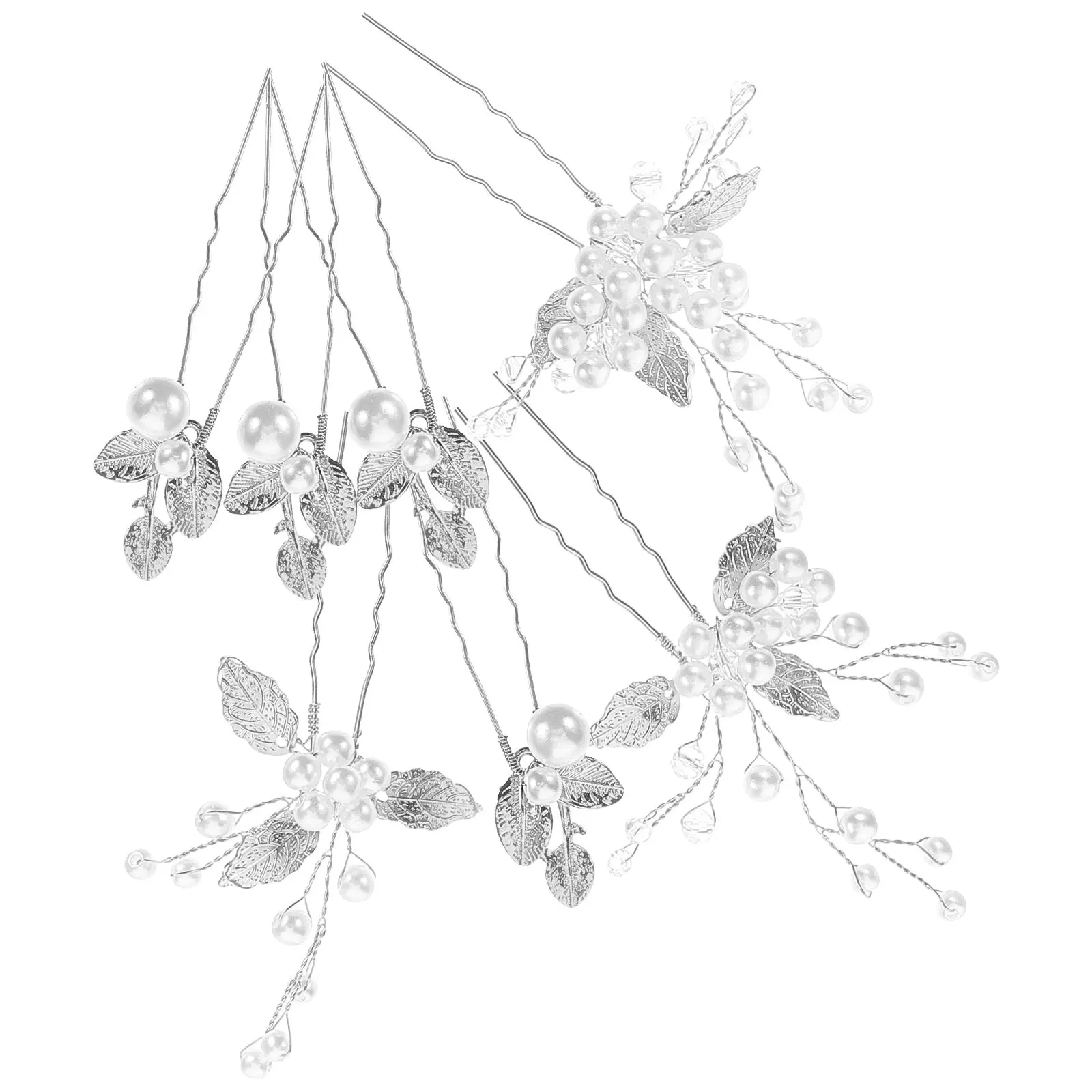 

Набор заколок для волос с жемчужными цветами, свадебные аксессуары для волос для женщин, украшенные искусственным жемчугом, легкие и элегантные заколки для пучка