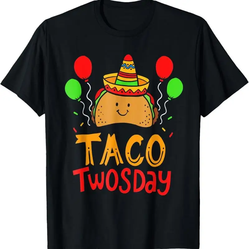 

Taco Twosday Cinco De Mayo 2-летняя футболка для мальчиков и девочек на день рождения