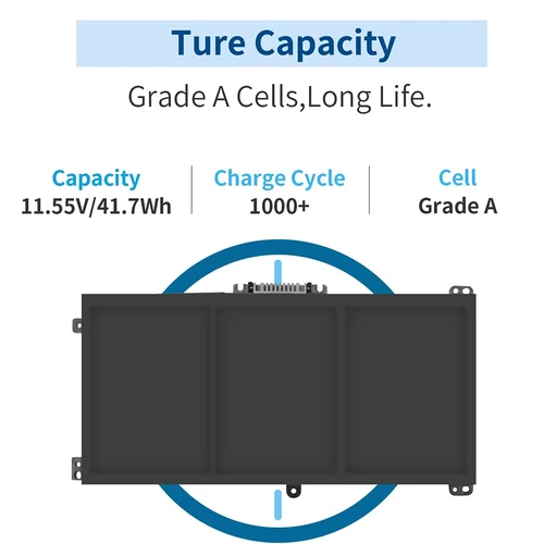 Imagen 2 del producto BK03XL 916811-855 916812-855 batería para HP Pavilion X360 Convertible 14m-ba0xx 14-ba000 14m-ba013dx 14m-ba011dx 14m-ba1xx