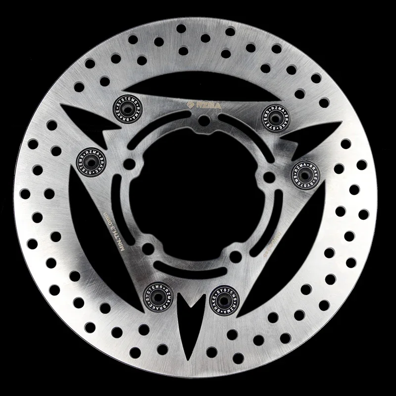 RZMA 245mm brake disc with five holes and one disc modified by electric motorcycle No.9 smax for electric vehicle disc brake.