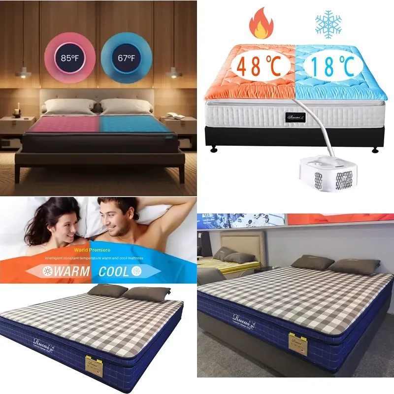Cooling Heated Mattress Topper Mattress Cooling and Heating Water Cooling & Heating Water Circulation Ai Mattress
