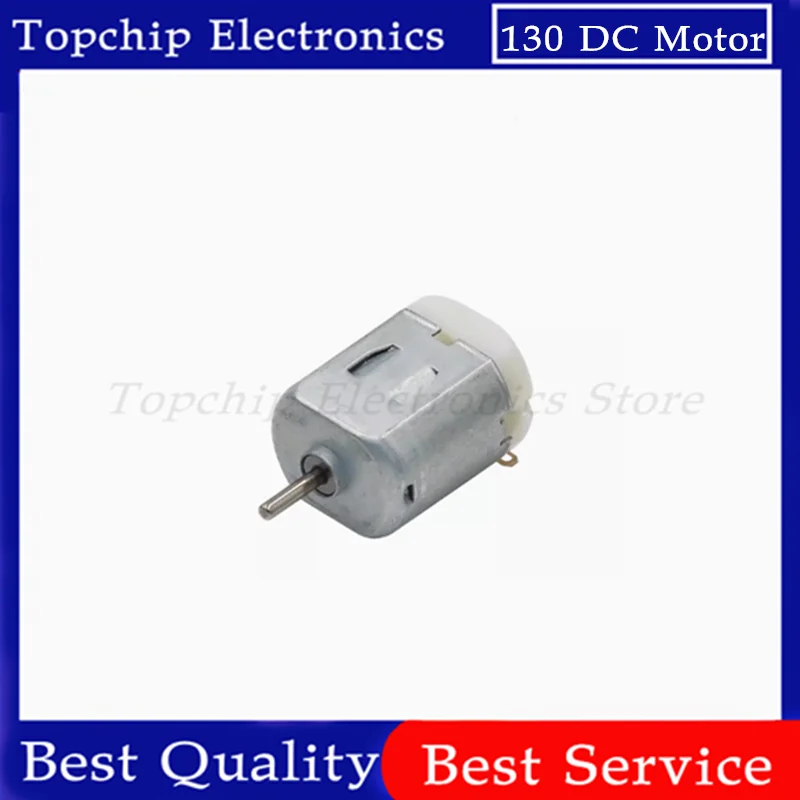 1/3pcs General Micro DC3-6V 5000-10000RPM 130 DC Motor Engine For DIY Children's Assembled Toy Scientific Experiments