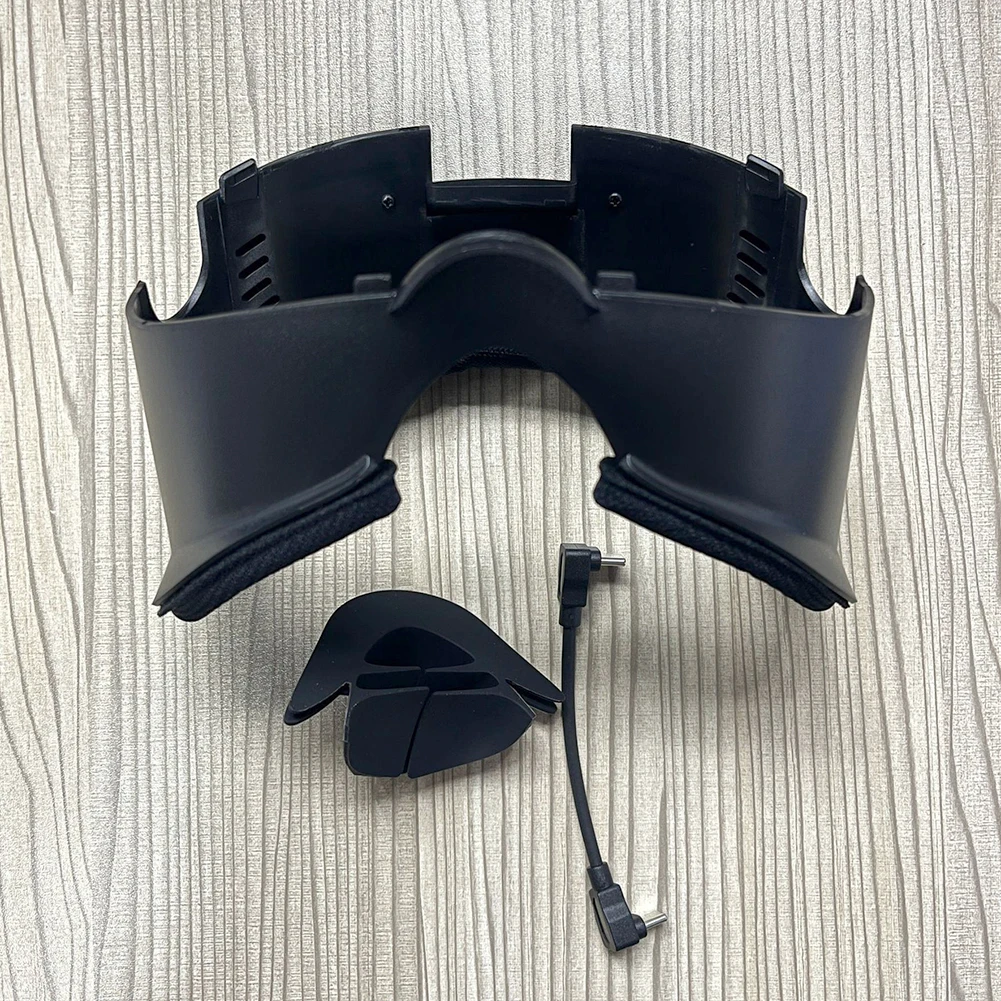 냉각 팬 페이스 커버 페이셜 인터페이스 라디에이터 메타 퀘스트 3 VR 헤드셋용 누출 방지 코 패드가 있는 충전식 쿨 마스크