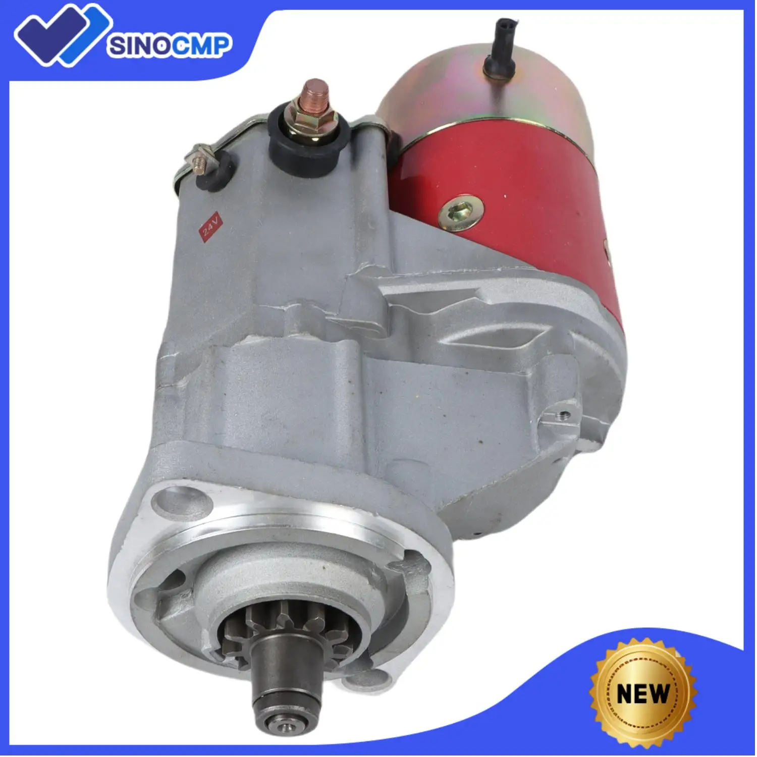 

1pc 600-863-3210 6008633210 Starter For Komatsu PC138US-2 PC88MR 24V/11 Teeth /4.5KW New Excavator Parts