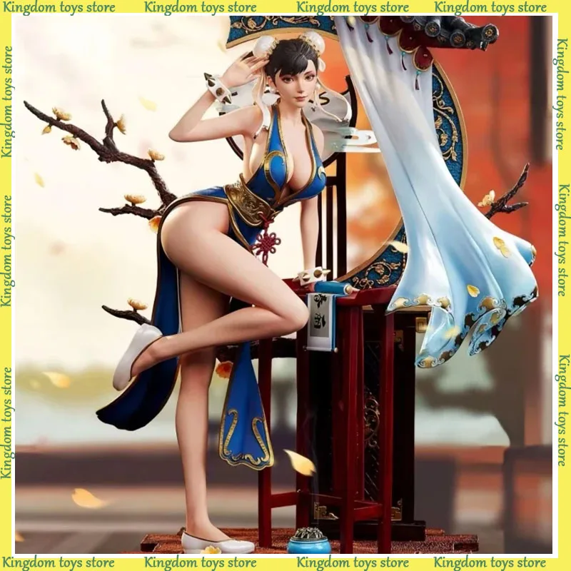 

50CM Chun Li Anime Figures Street Fighter Figure 5 Tes Figurine Sexy Girl PVC Statue Collectible Model Doll Christmas Gift Toys