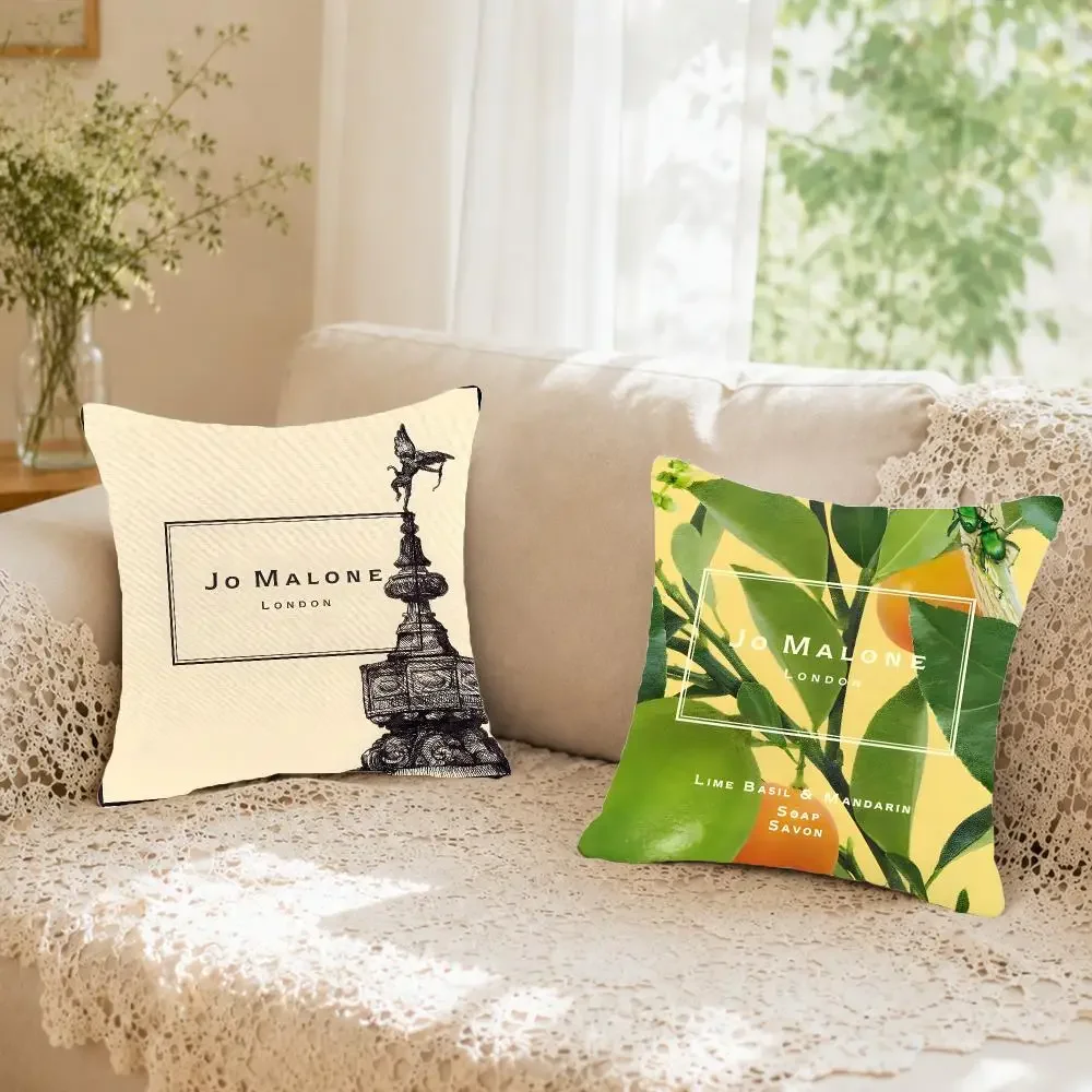 Sophisticated Fragrance J-Jo Malone Cushion Cover Faux fur decorative Dark academia Cat scratching post Rustic Spa pillow cover