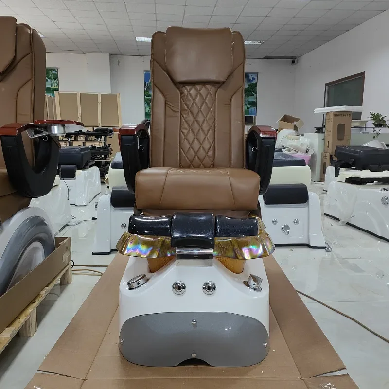 Foreign trade cross-border pedicure chair reclining electric massage foot sofa sauna foot bath club foot bath sofa