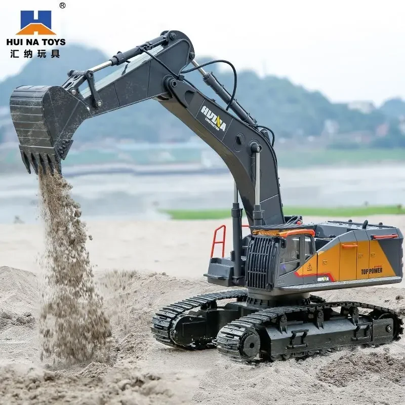 

2.4g Scale Alloy Professional Simulation Long Arm Remote Control Excavator Caterpillar Truck Remote Control Car Engineering