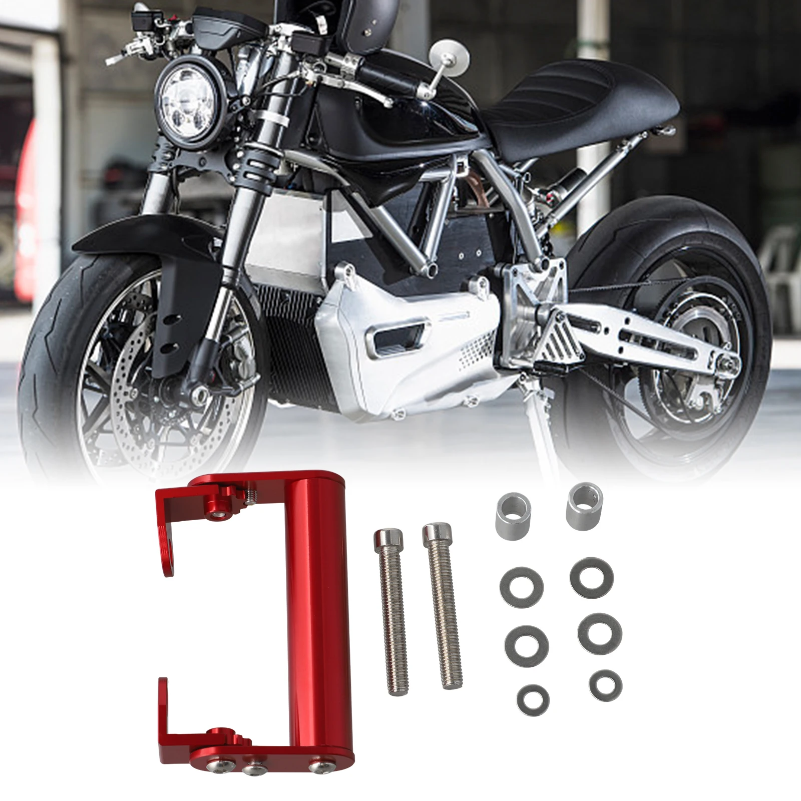 Camera Carrier Off-road Phone Holder GPS Navigation Mount CNC-manufactured Stable Mounting Various Colors Aluminum Alloy