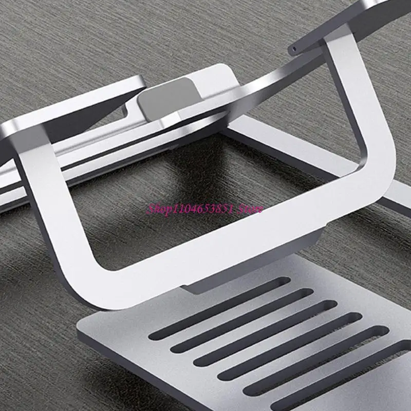6 In 1 Adjustables Laptop Stand With Fast Charging And Fast Speed Data Transfer Port For Notebook