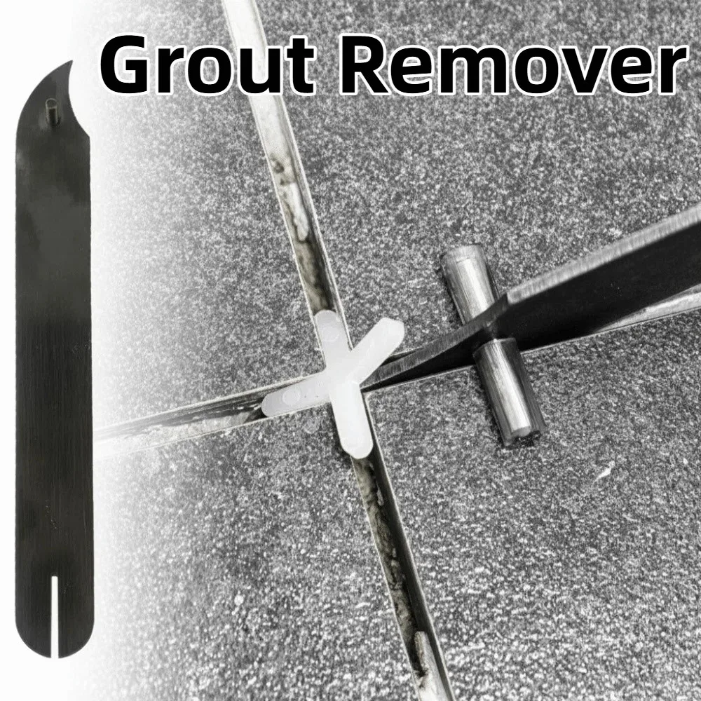 Wall Floor Joint Rake Grout Remover Folding Seam Hook Sealant Tool Tile Grout Remover Tungsten Steel Scraper Gap Cleaning Tool