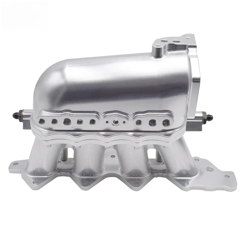 

Sell Well For B16a B18c Engine Intake Manifold 70mm CNC Aluminum Intake Manifold With Fuel Rail