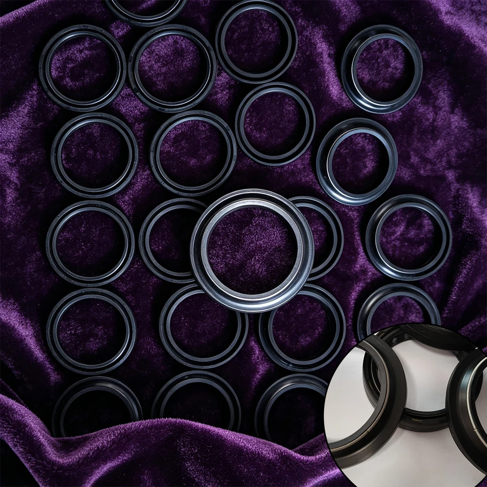 4pc/8/16pc 43x53.1x11 43 53.1 Dust Cover Lip 43*53.1 Motorcycle Part Front Shock Fork Suspension Damper Shaft Oil Seal Retainers