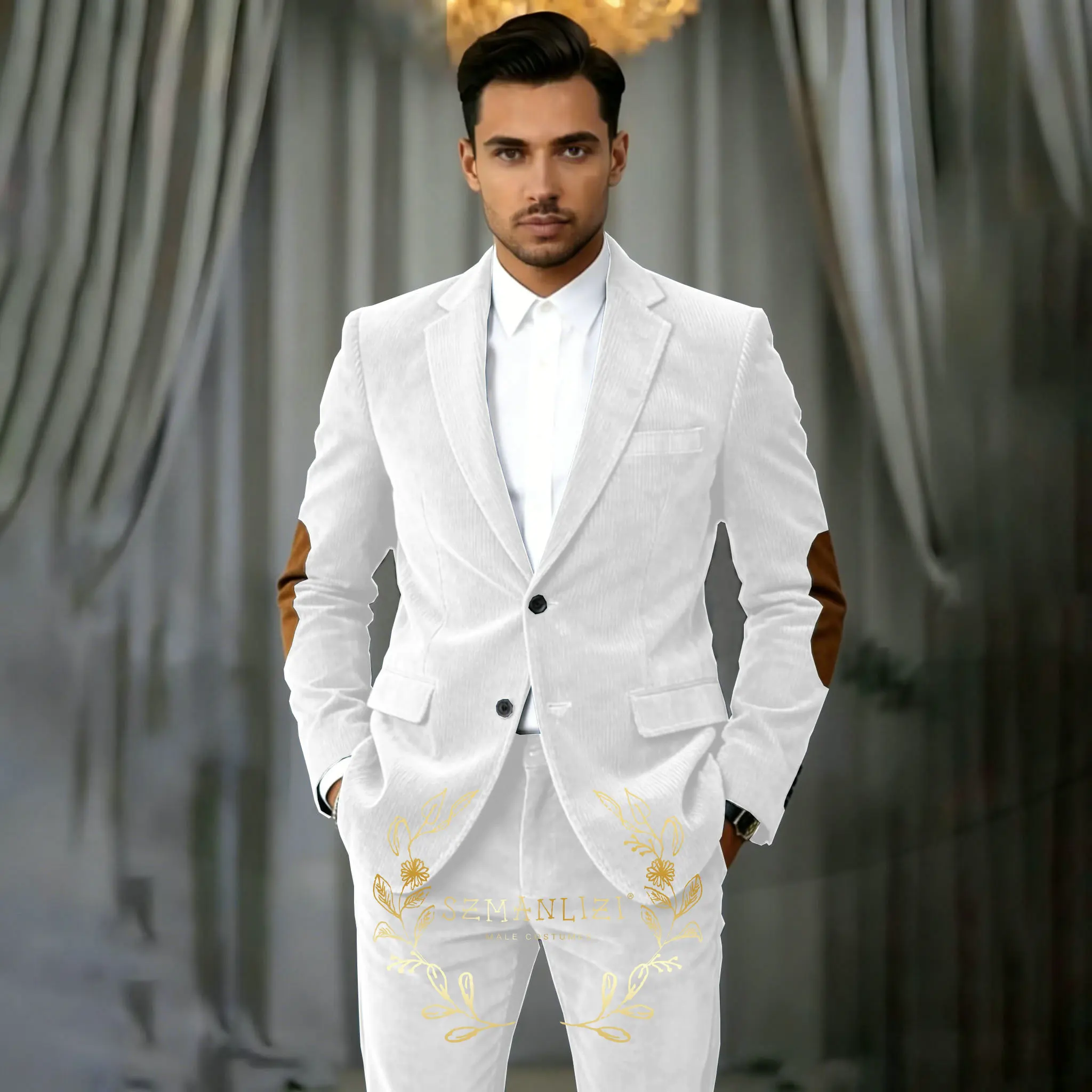 white