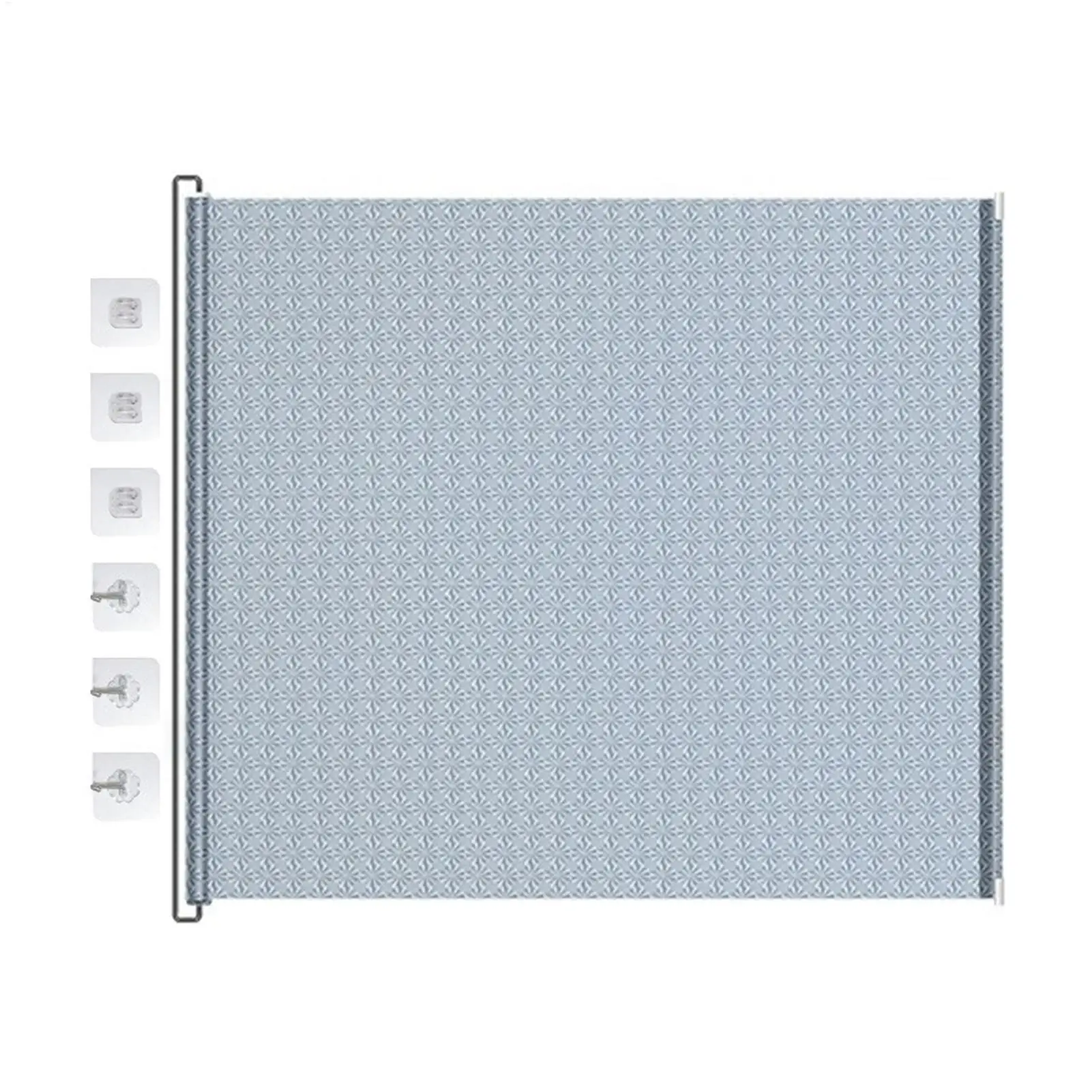 Retractable Dog Gate No-Drill Pets Mesh Door Doorways Mesh Gate Childproof Net Fence Cat Baffle Pet Network Fence Baby Gate