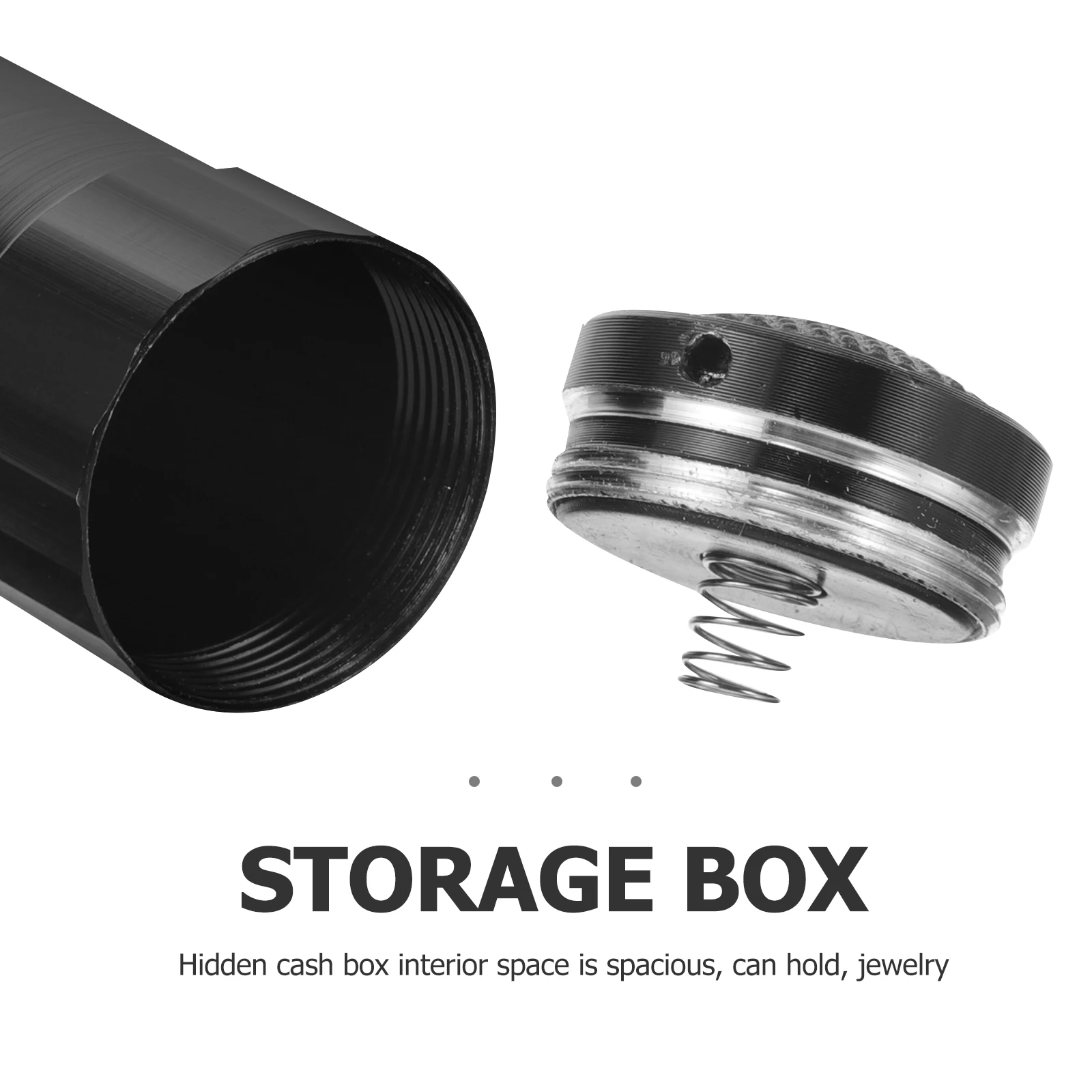 

Multifunctional Hidden Money Container Flashlight Box Secret Compartment Case Cash Jewelry Storage Security Safe Hidden Storage
