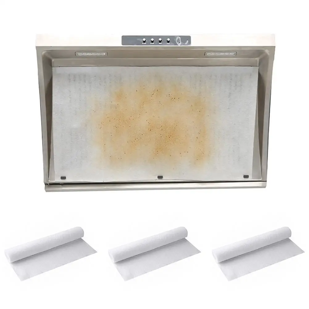 

Kitchen Oil-absorbing Paper For Cooker Hood Disposable Range Hood Non-woven Anti Oil Paper Filter Screen Film Kitchen Appliance