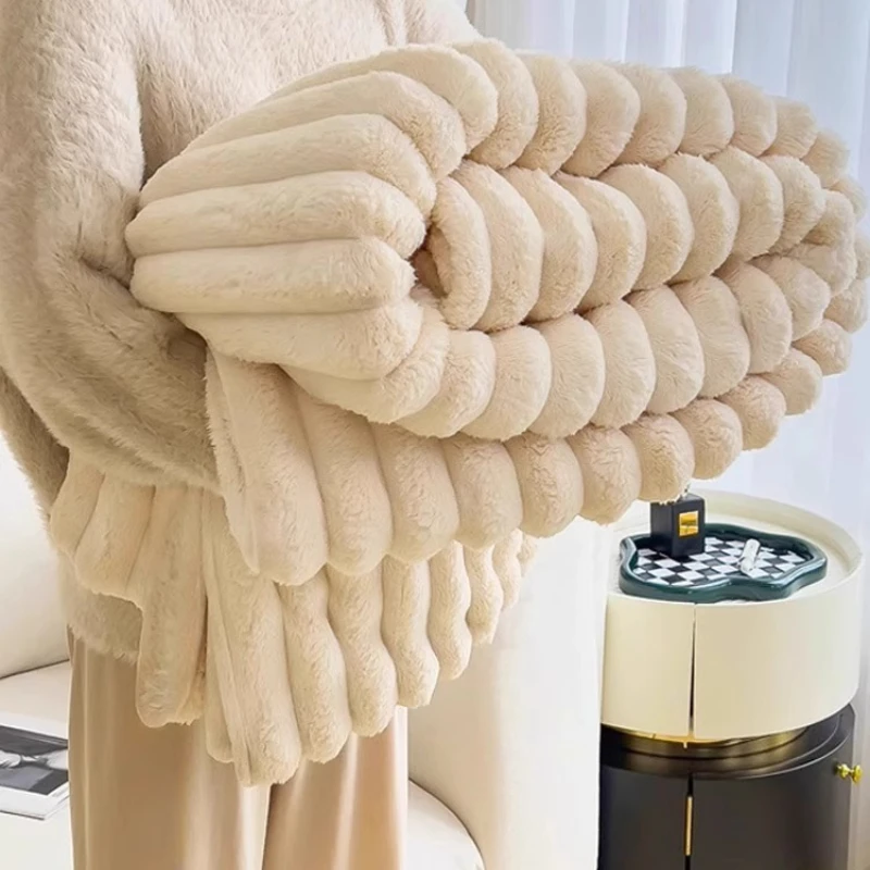 

Sofa Throw Blanket Plaid Winter Warm Soft Home Bed Living Room Cozy Comfort Bedspreads and Covers Mantas De Cama Decorative