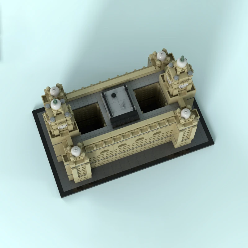 Blocs de construction Moc, technologie de construction du foie royal, briques modulaires, modèle cadeaux, jouets de noël, ensembles de bricolage, assemblage