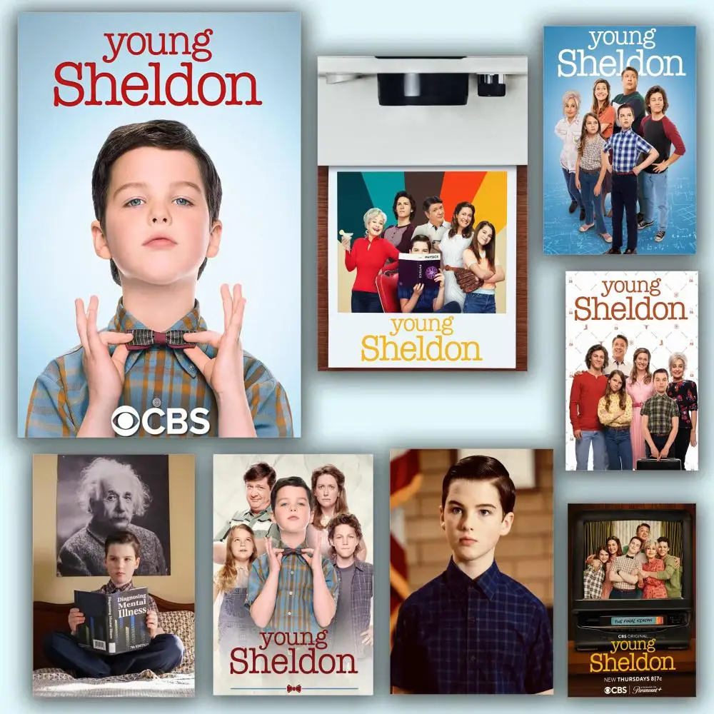 ملصق HD أنيمي موضوع ساخن المغني/OST/فيلم مقاوم للماء عصا ذاتية ديكور المنزل المسلسلات التلفزيونية شيلدون الصغيرة #1