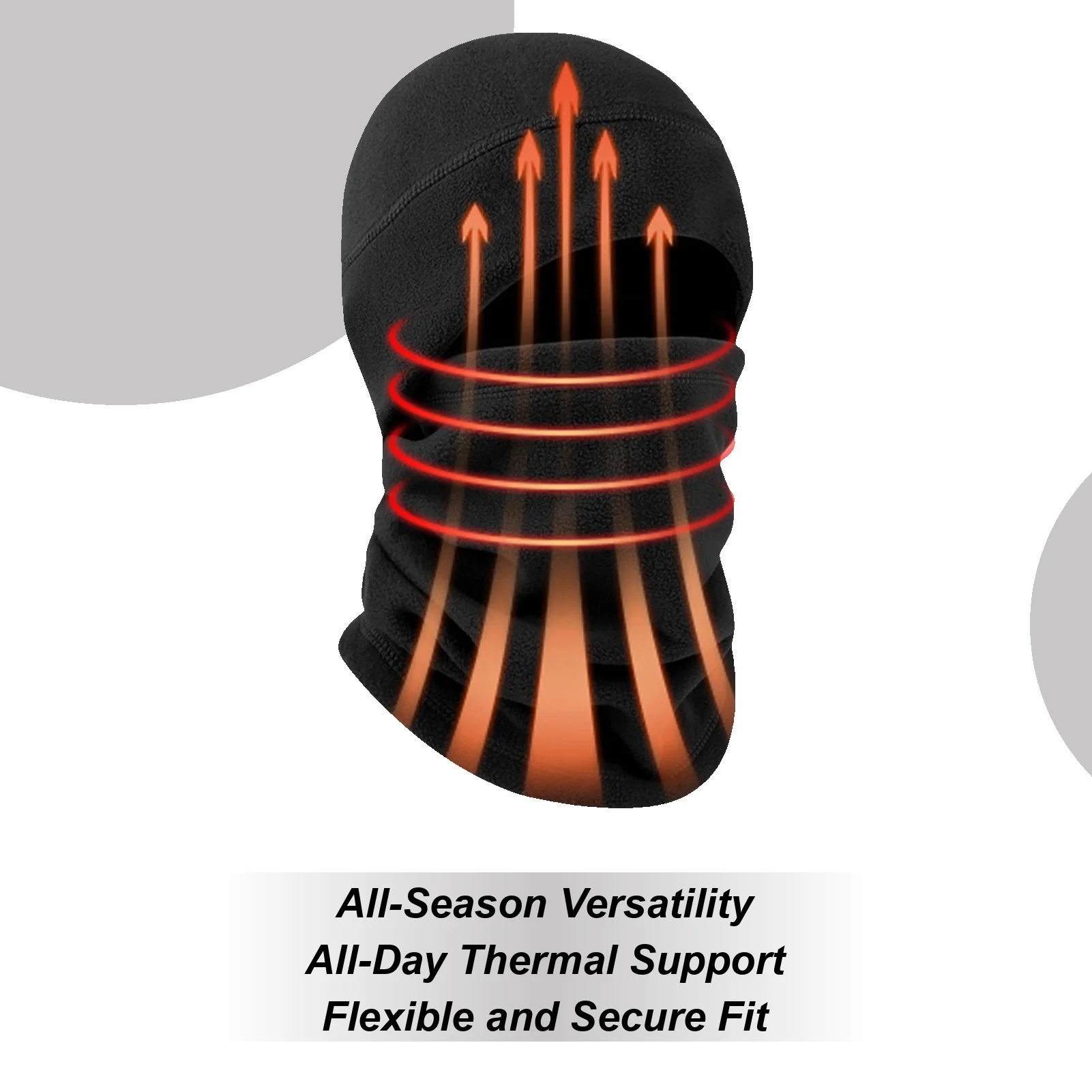 

Beanie Hat Scarf Set Warm Windproof Fleece Face Cover Winter Beanie Set For Snowboarding Commuting Hiking Ice Skating Motorcycle