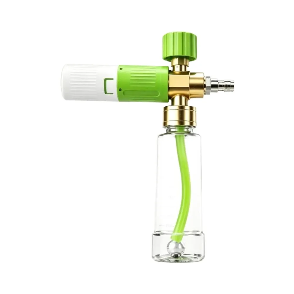Transparent Foam Spray Bottle with 14 Inch Quick Connect for Efficient For Car SUV and Motorcycle Foam Application
