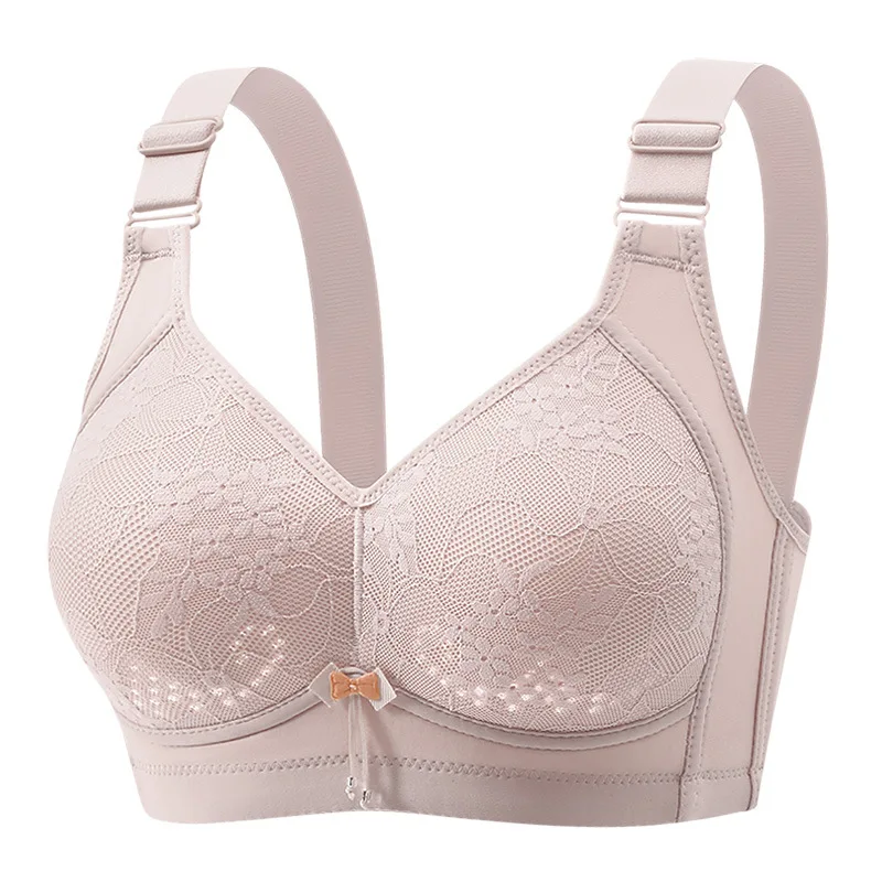 New Women Large Size Bras Push Up Adjustable Underwear Female Wide Strap Wireless Bra Plus Size Lingerie Soutien Gorge Femme