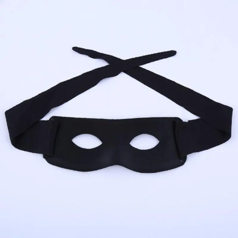 Halloween Zorro Oogmasker Themafeest Maskerade Kostuum Cosplay Benodigdheden Zwarte Blinddoek Ghost Festival Rekwisieten Stage Performance