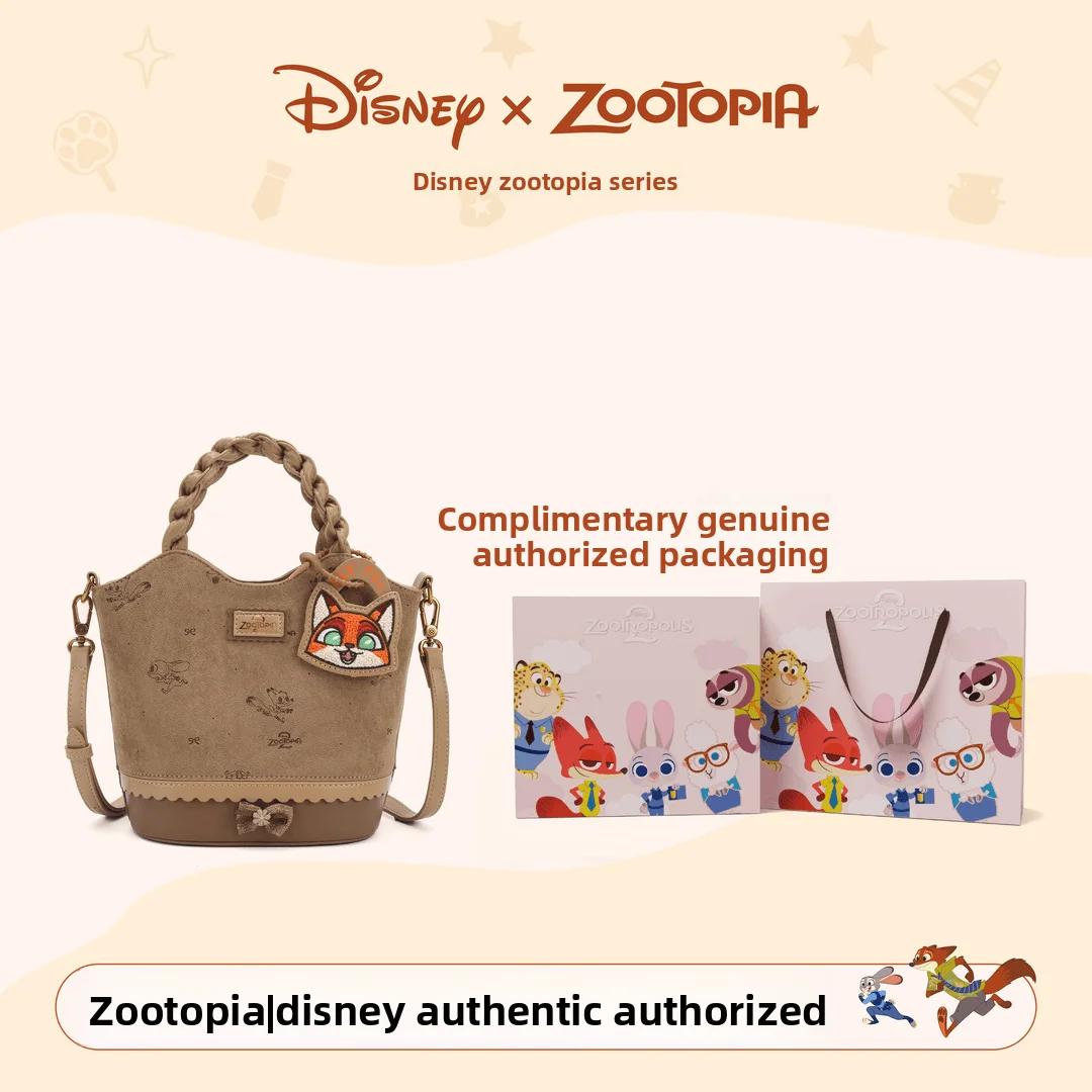 

Изысканная мини-сумка-корзина в стиле ретро Disney Zootopia, женская универсальная роскошная сумка через плечо, женская сумка Itabag, кошельки для женщин