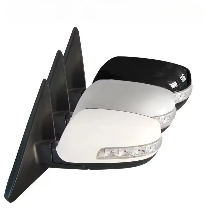 For Kia Sorento 2009 2010 -2014 With Turn Signal Light Electric Folding Heating Car 9 Wire Rearview Mirror Assembly  87610-2P150