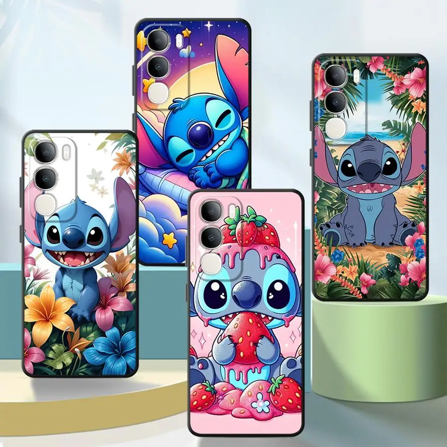Чехол для Vivo V21E V23 Y50 Y95 V29 Y71 Y91 Y75 Y81 Y51S Y78 V27 V25 V30 Y52S Y93 Y53S Мягкая задняя крышка для телефона Cute Stitch Disney Чехол для Vivo V21E V23 Y50 Y95 V29 Y71 Y91 Y75 Y81 Y51S Y78 V27 V25 V30 Y52S Y93 Y53S Мягкая задняя крышка для телефона Cute Stitch Disney