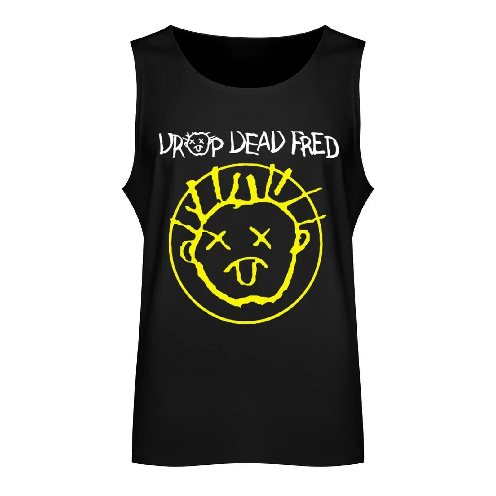 For Mens Womens Drop Dead Fred Gifts For Fan Tank Top gym accessories man bodybuilding t-shirt T-shirt Men's gym gym clothes man