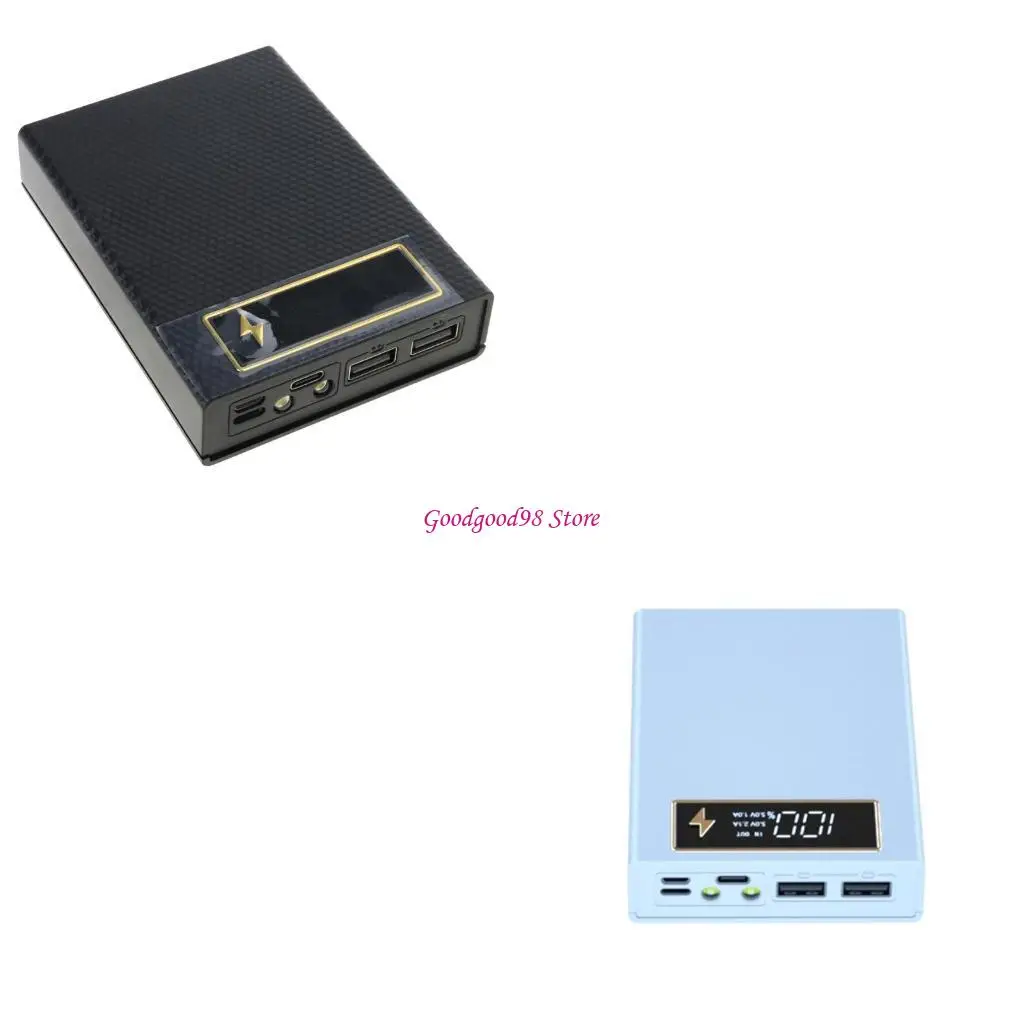 

4x18650 Battery Holder Box DIY Case 4x18650 Shells for Outdoor Travel Plastic Boxes No Batteries W8EC