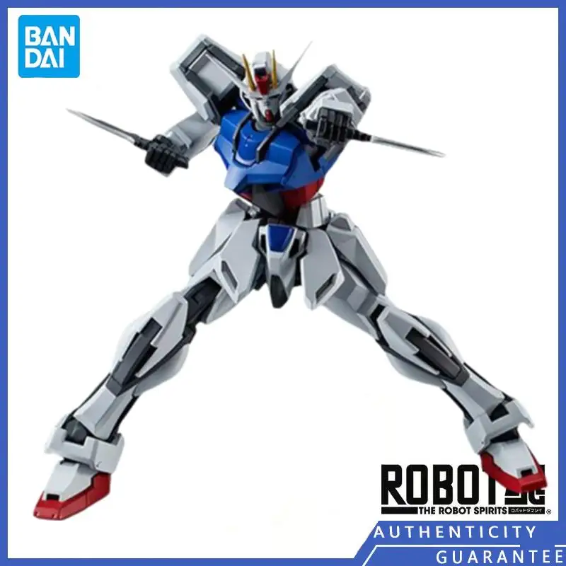 

[In stock] Bandai Robot SPIRITS GAT-X105 Strike Gundam ver. A.N.I.M.E. SEED Finished Movable Model Toys Garage Kits Gifts Men