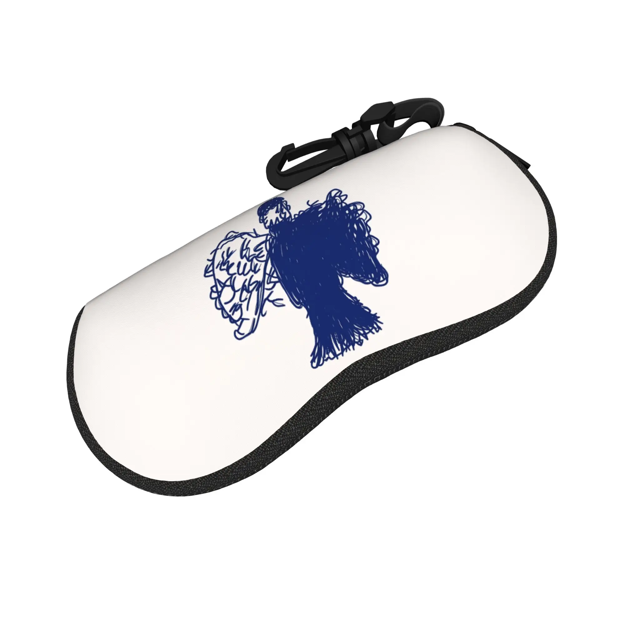 Rapper Milo J  111  Glasses Case Unisex  Sunglasses Pouch Trend Print Eyewear Accessory Travel Eyeglass Cases Cover
