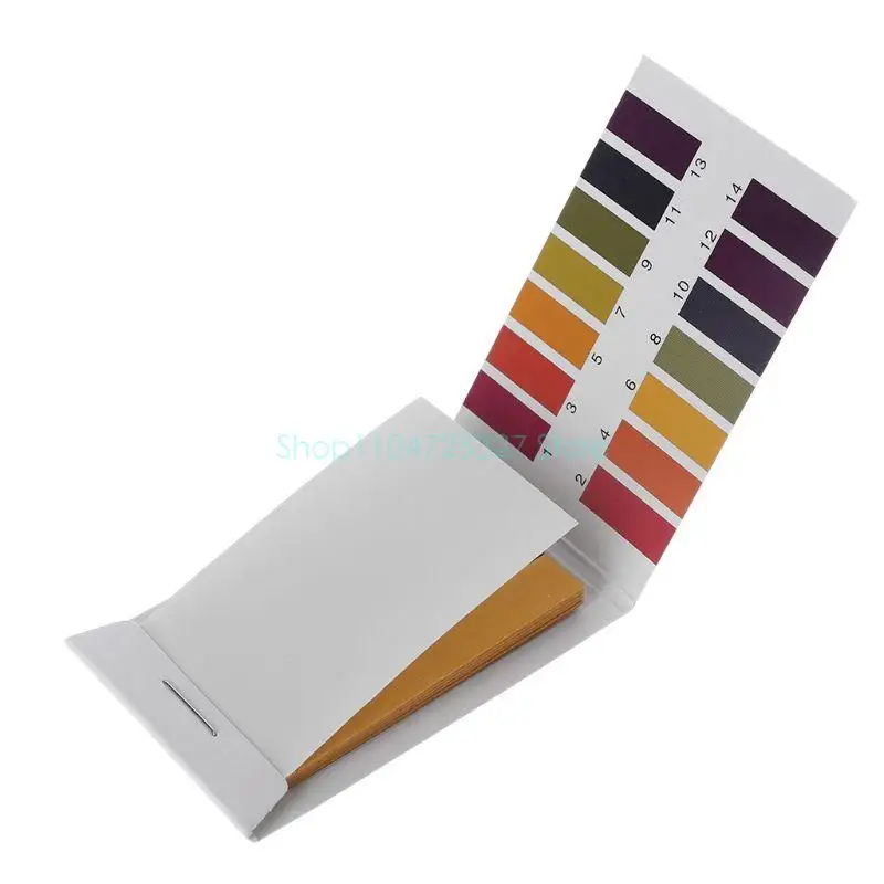 80 PCS Aquarium Ph Test Strip Fish para prueba tanque Resultado preciso Readin