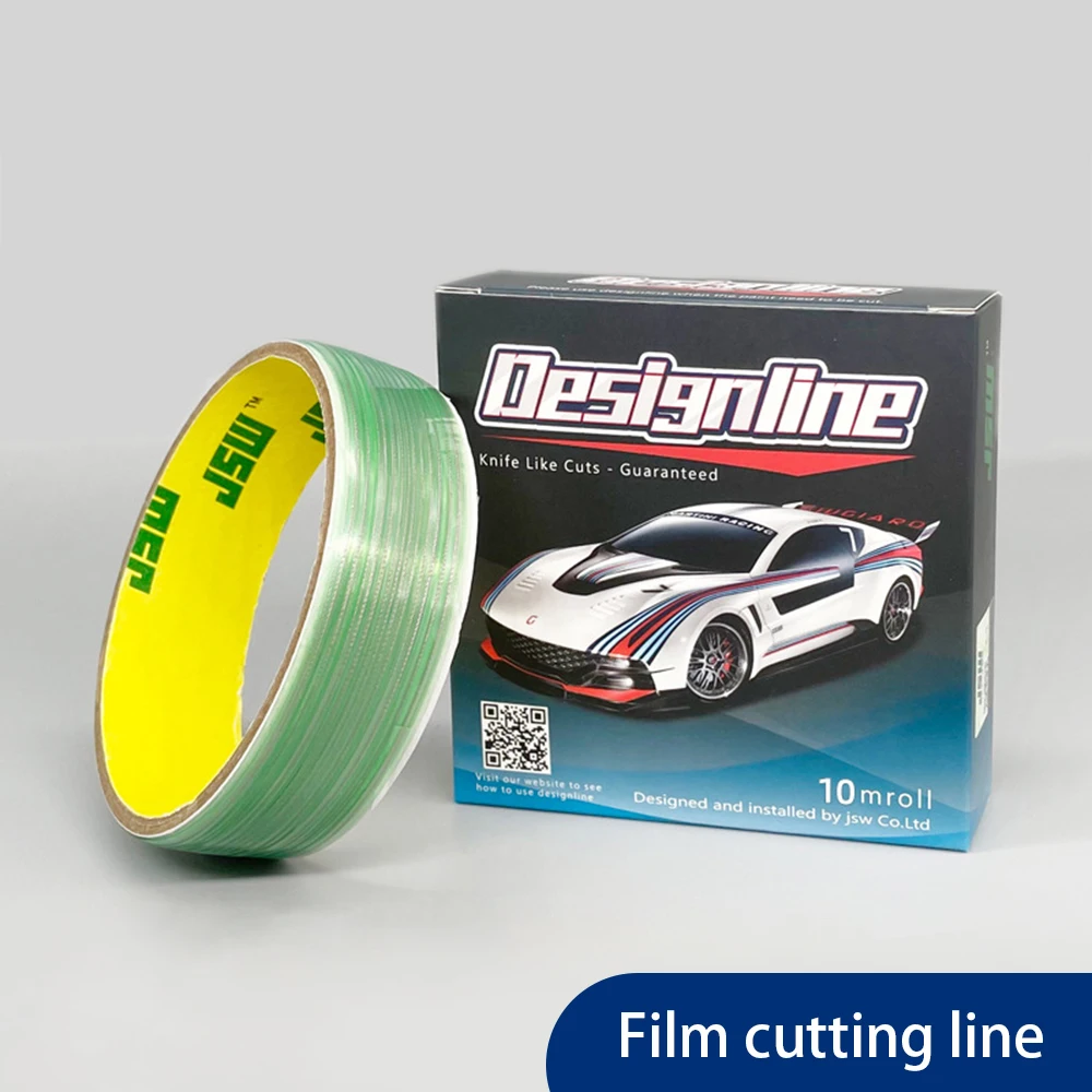 5/10/50M Vinyl Car Wrap Knifeless Tape Safety Finish Line Knifeless Tape Auto Cutting Film Line Wrapping Accessories Tools