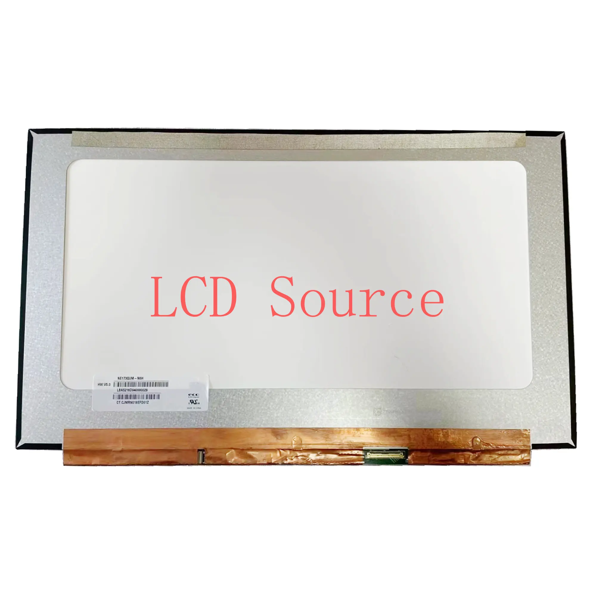 NE173QUM-N6H 17.3 inch IPS 40Pins 3840x2160 120HZ Matrix Display Panel Laptop Screen