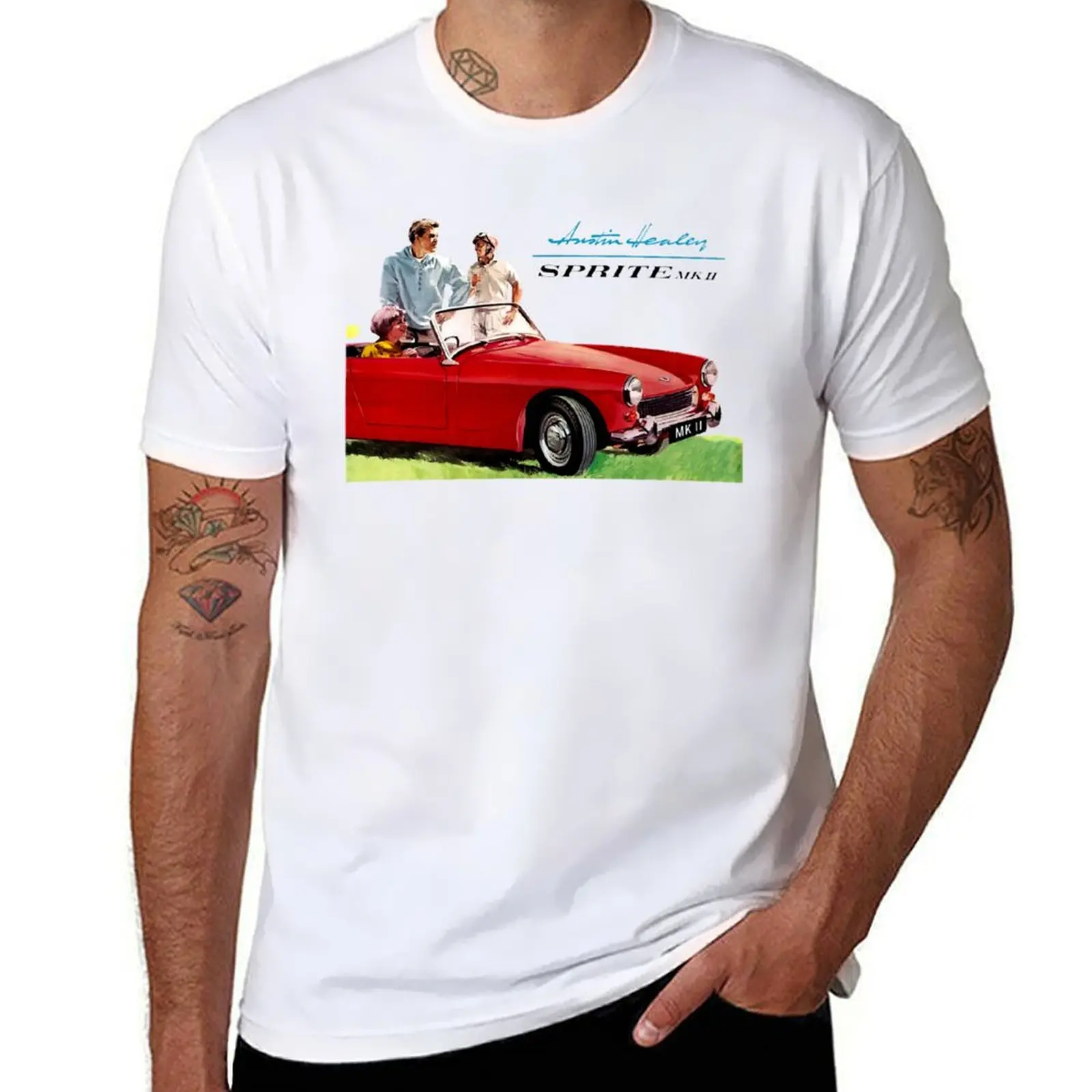 

AUSTIN HEALEY SPRITE - SALES BROCHURE T-Shirt t shirts with prints T-Shirt