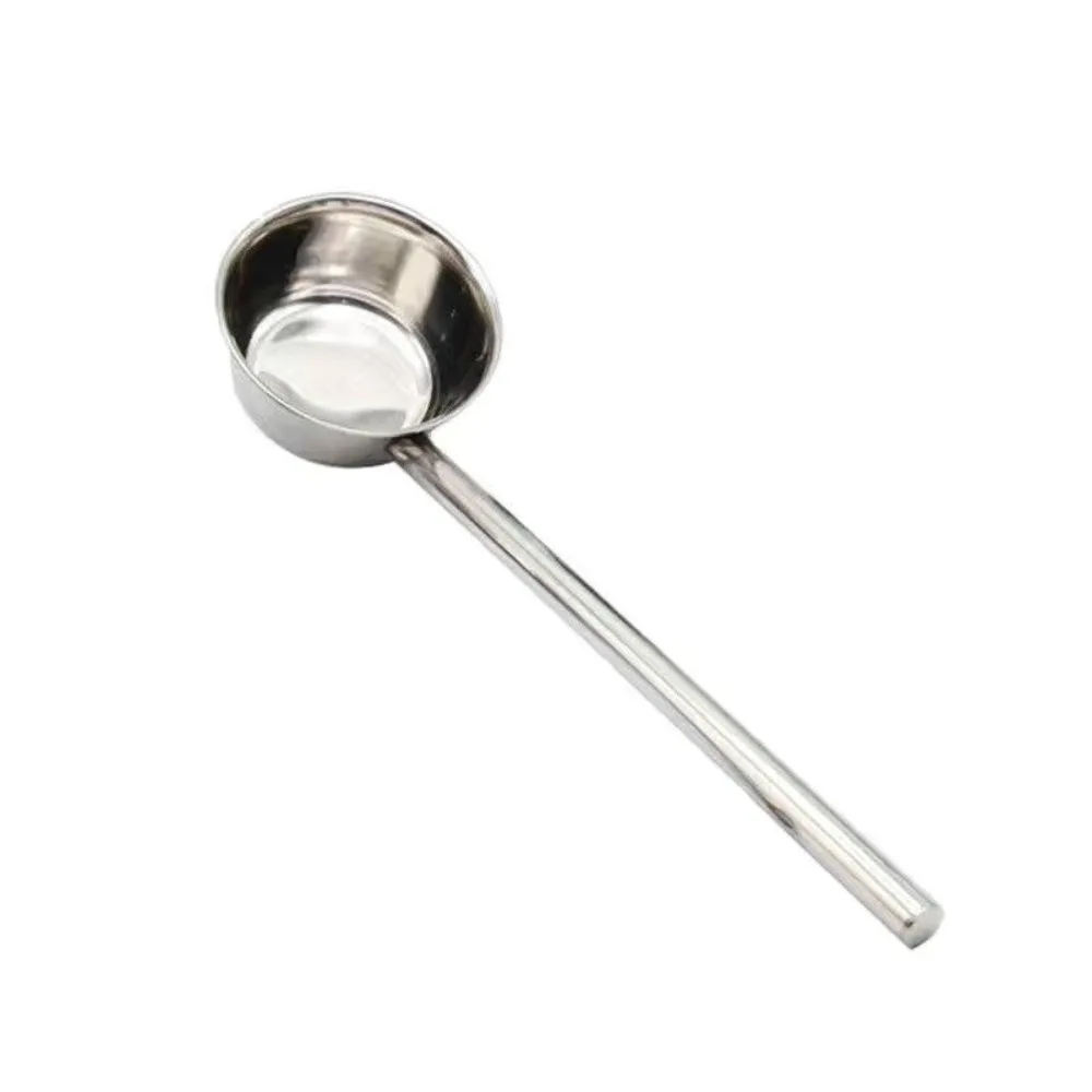35/45/65cm 304 Food Grade Stainless Steel Ladle Congee Spoon Canteen Restaurant Long Handle Water Spoon Used