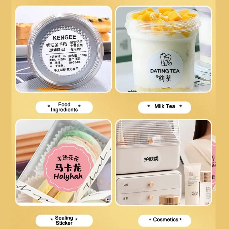 Niimbot B1 Label Printer New arrival Portable Thermal Labeller Maker Barcode QR Code Self-adhesive Sticker Paper Rolls Bluetooth