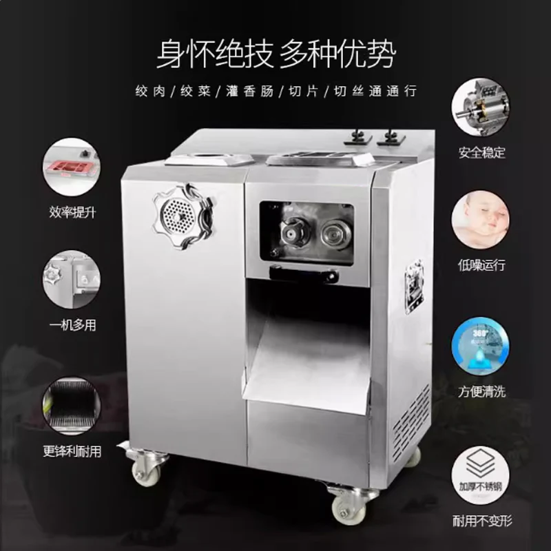 

220V 380V Chicken Beef Pork Cube Cutter Machine Commercial Frozen Meat Dicing Cutting Meat Dicer Machine