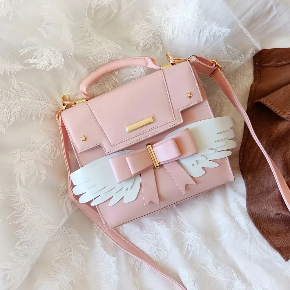 

Japanese Bow JK Bag Lolita Japan Bolsos Mujer Versatile Crossbady Bags for Women Large Capacity Sac Femme Bolsas 2026 New Bolsa