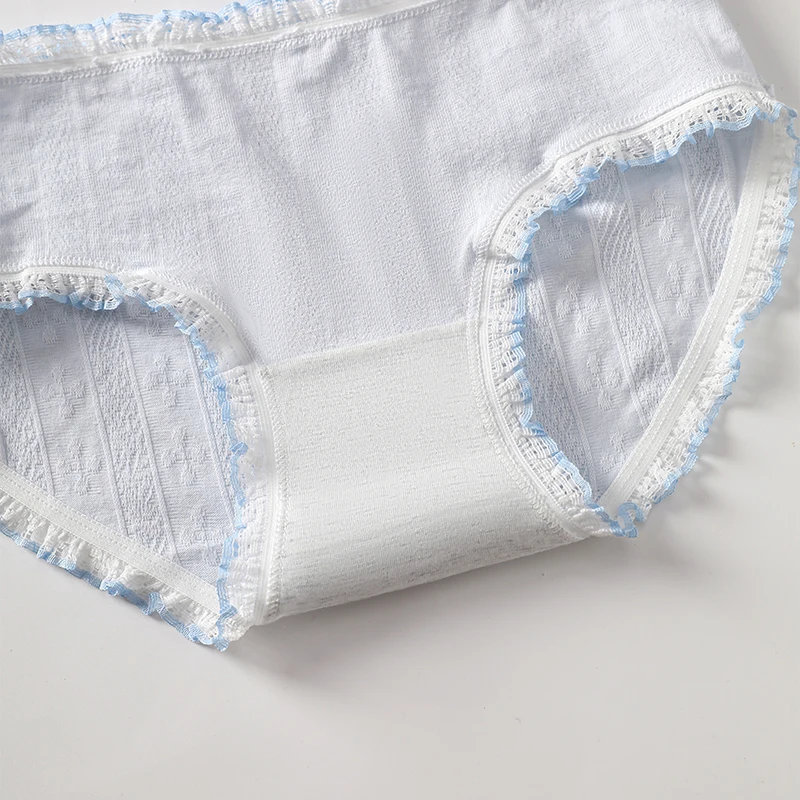 3PCS/set Sweet Lingerie Fashion Cotton Panties for Women Sexy Underware Woman Buttocks Lifter Women Underwear Briefs Female Cute
