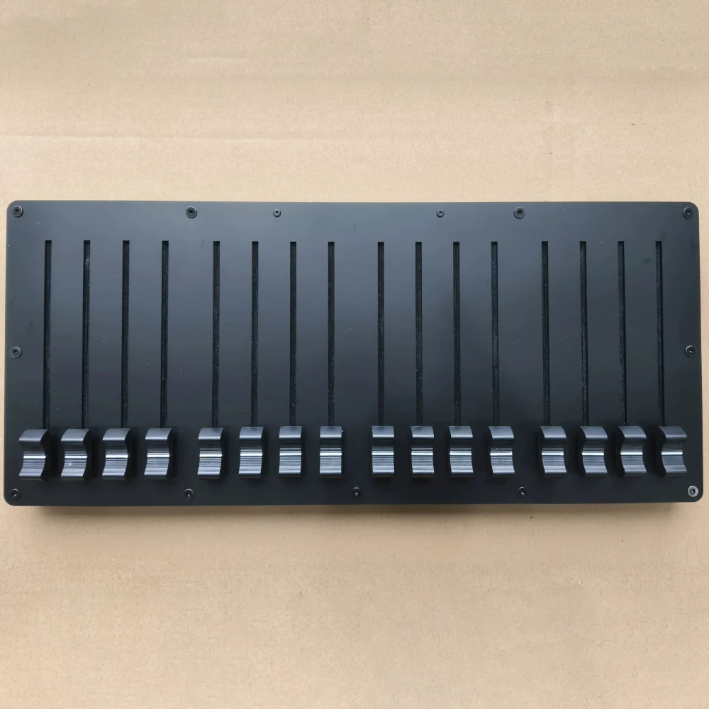 16-Channel 100mm Slide Fader USB MIDI CC Controller for DAW Music Software, Type-C Interface Plug-and-Play