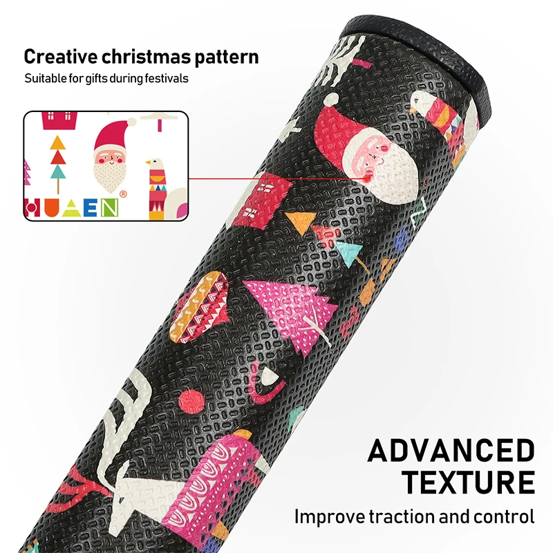 Soft PU Material Golf Putter Grip, Swing Capa Protetora, Pistola 2.0, 2 Tamanho, Presente de Natal, 1Pc