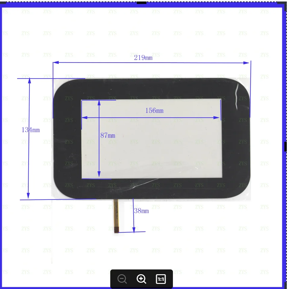 

ZhiYuSun wholesale 219*134mm 7inch 4lines resistance screen 219*134 for car DVD redio this is compatible AJ3033