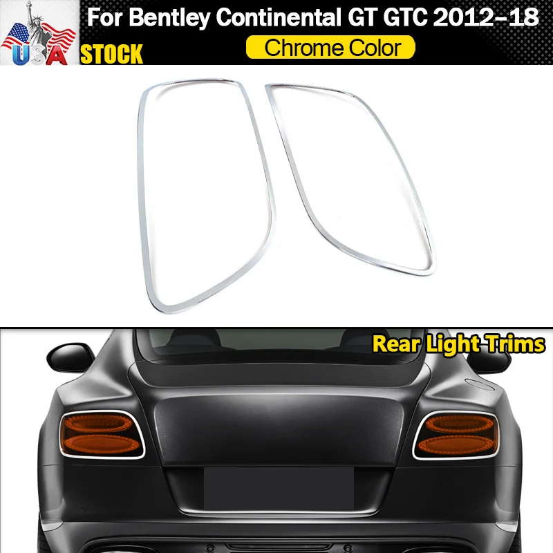

MAGICKIT 2 шт. GT Speed Look Яркий хромированный задний фонарь для Bentley Continental GT/GTC поколения 2012-2018 Аксессуары